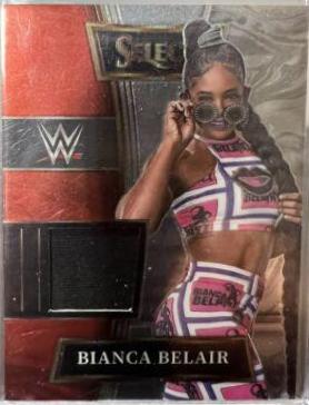 Bianca Belair #SW-BBL Wrestling Cards 2022 Panini Select WWE Selective Swatches