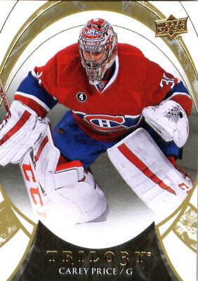 Carey Price #46 Hockey Cards 2015 Upper Deck Trilogy