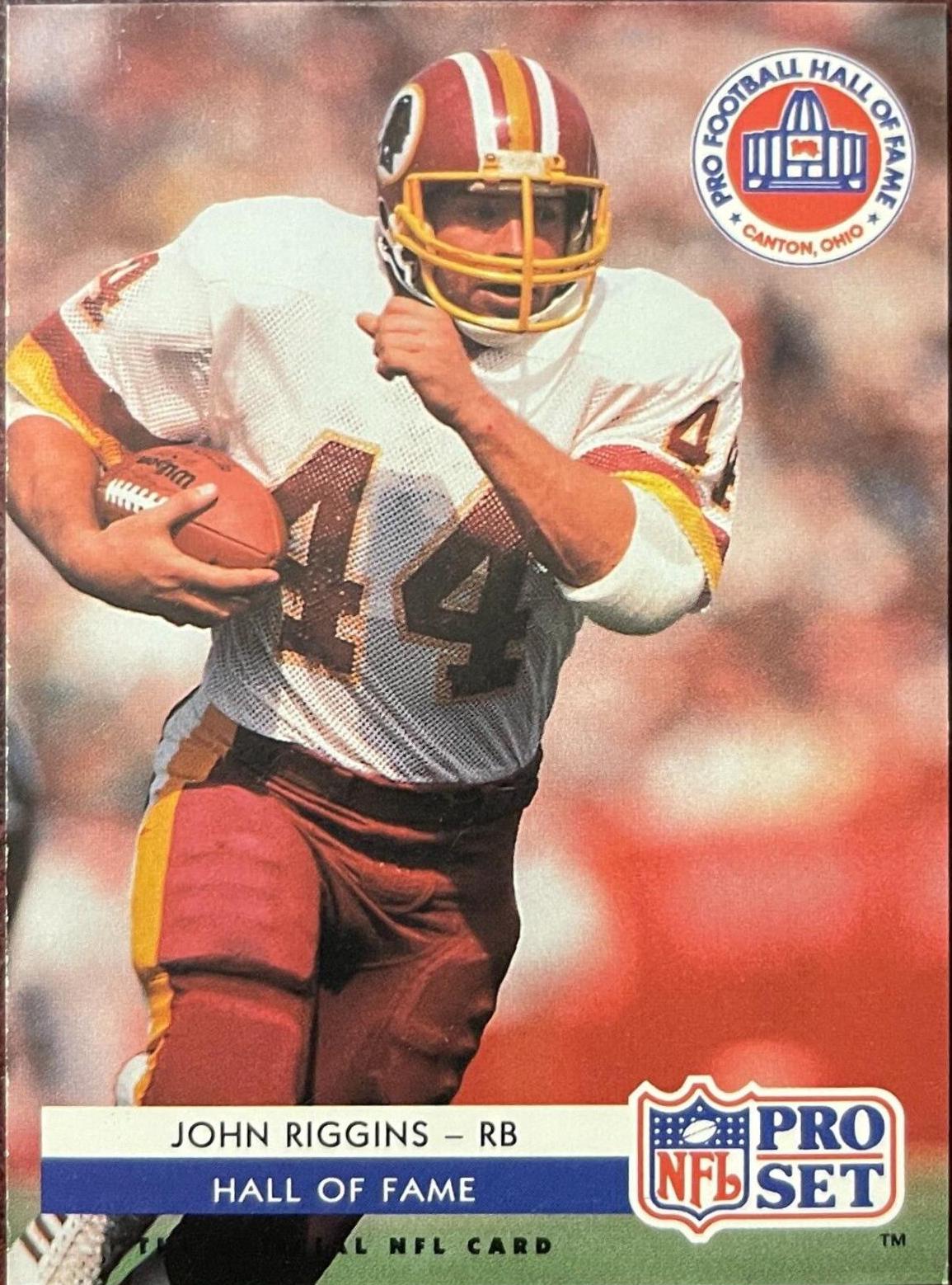 John Riggins #SC4 Football Cards 1992 Pro Set