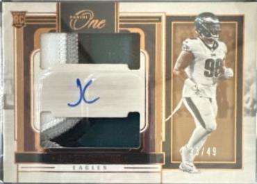 Jalen Carter [Bronze Dual Patch Autograph] #47