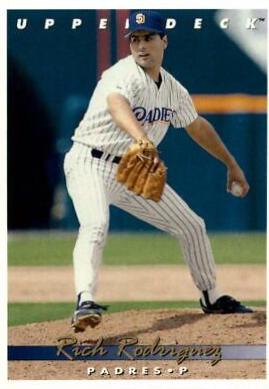 Rich Rodriguez #330 Baseball Cards 1993 Upper Deck