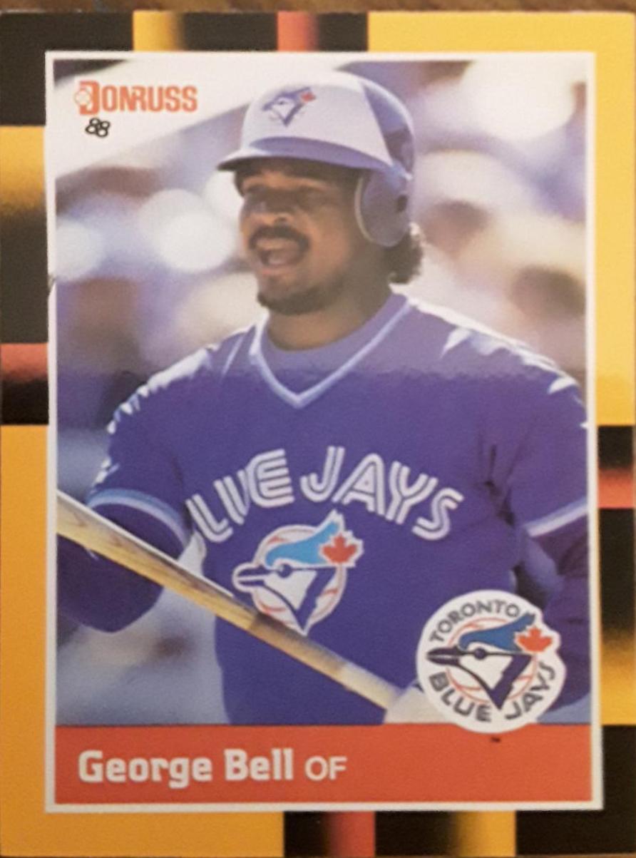 George Bell #31 Baseball Cards 1988 Donruss Baseball's Best