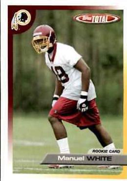 Manuel White #466 Football Cards 2005 Topps Total