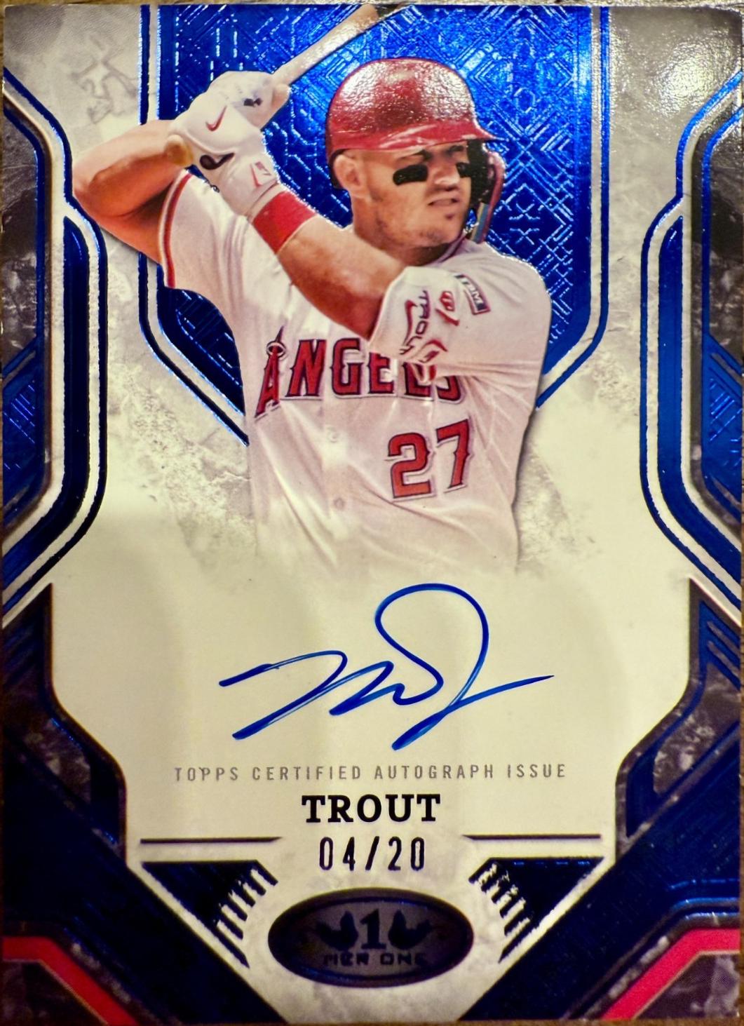 Mike Trout [Blue Foil] #PPA-MTR