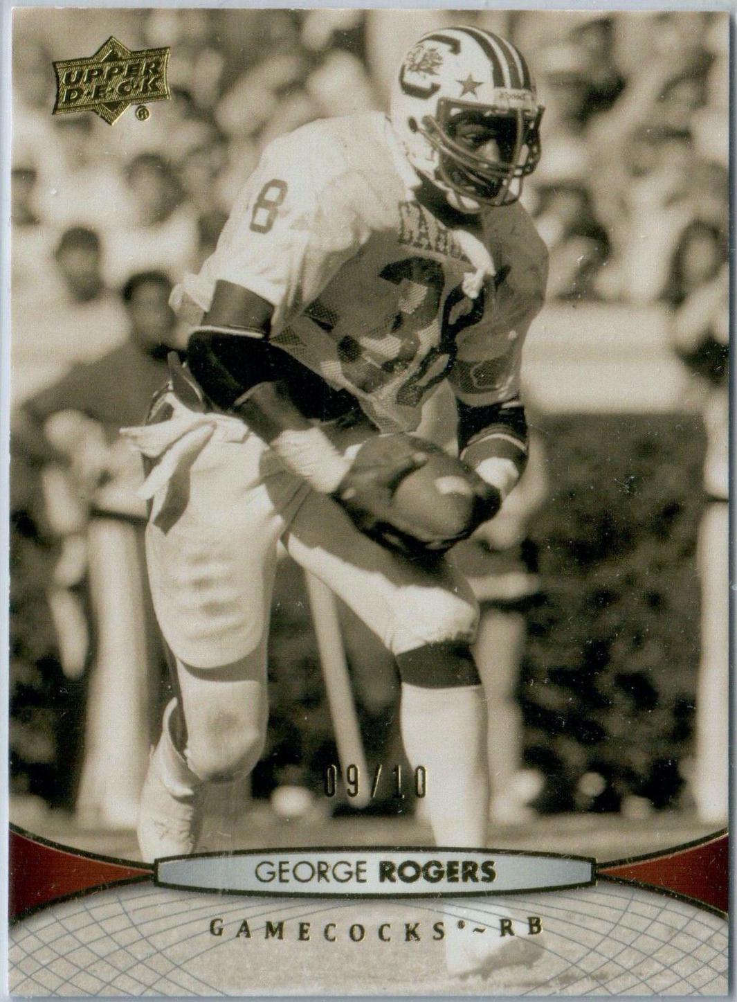 George Rogers #23 Football Cards 2012 Upper Deck