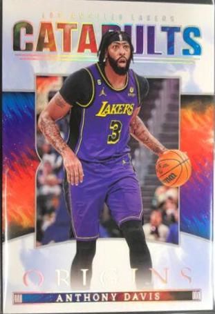 Anthony Davis #2 Basketball Cards 2022 Panini Origins Catapults