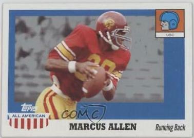 Marcus Allen #55 2005 Topps All American Football