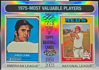 Joe Morgan / Fred Lynn