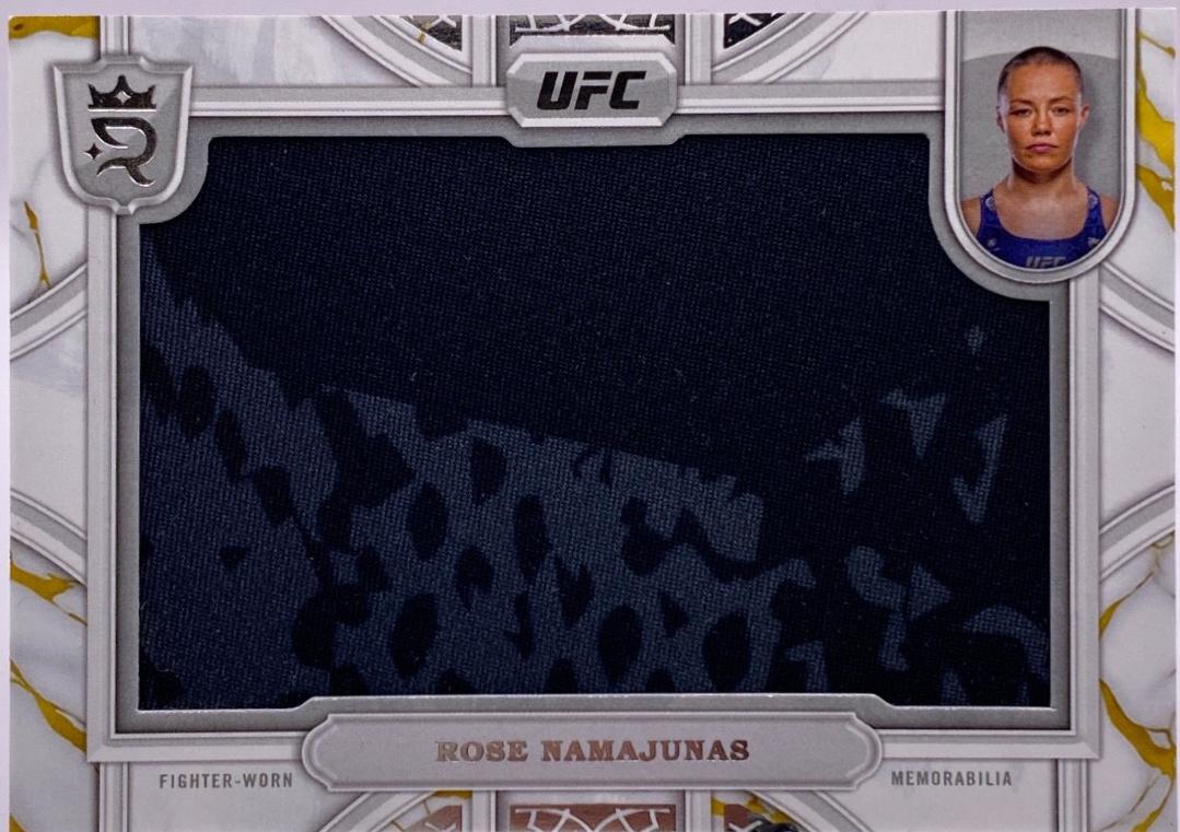 Rose Namajunas #RCJ-25 Ufc Cards 2024 Topps Royalty UFC Relic Jewels