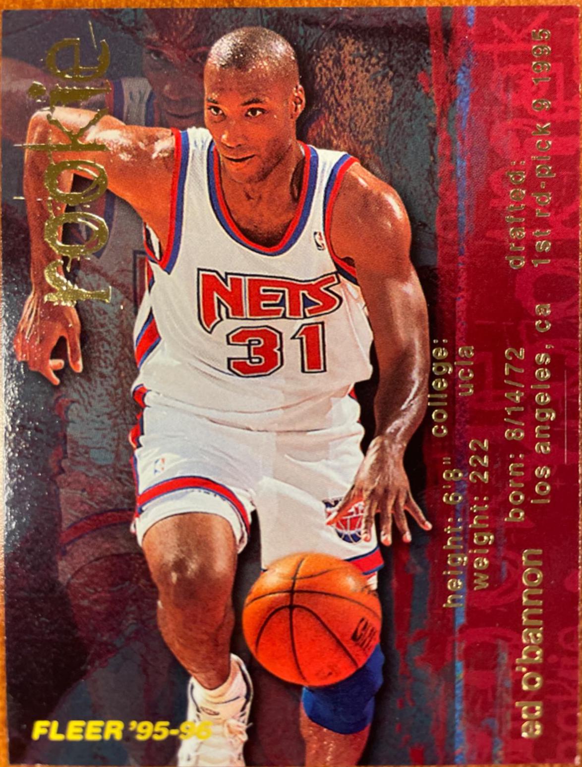 Ed O'Bannon #301 Basketball Cards 1995 Fleer