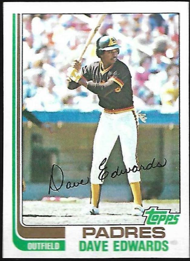 1982 Topps Dave Edwards #151 card