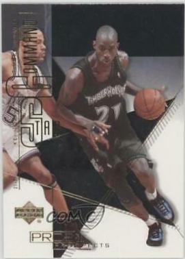 Kevin Garnett #SC10 Basketball Cards 2000 Upper Deck Pros & Prospects Star Command