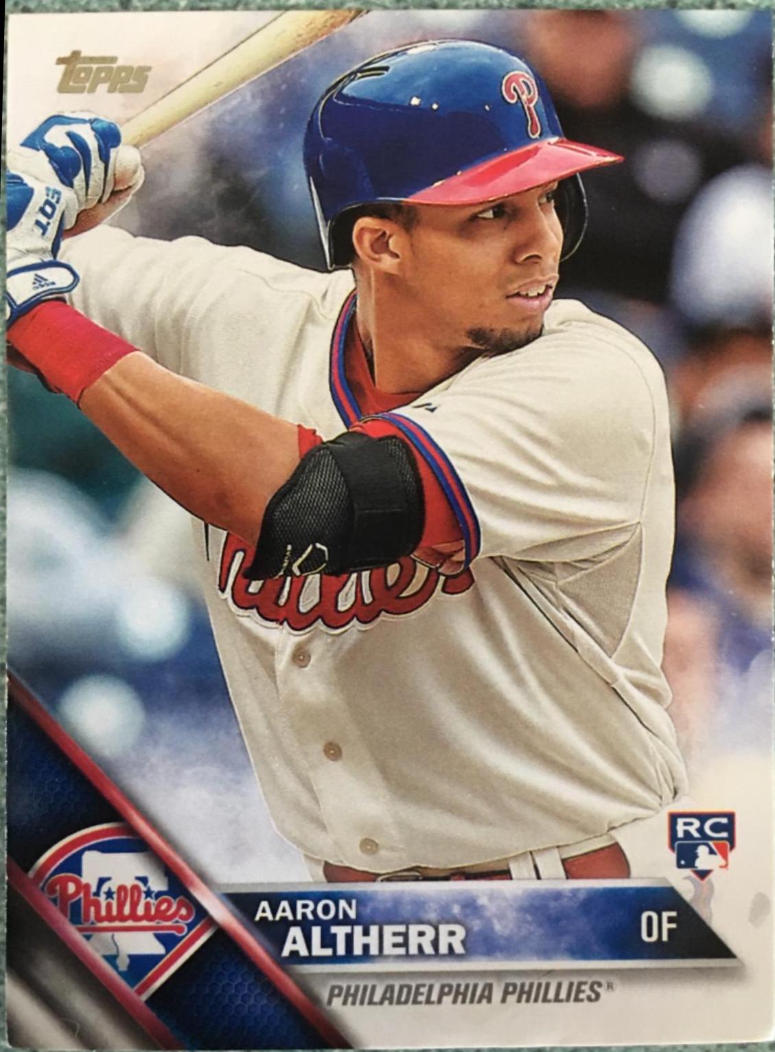 Aaron Altherr #419 Baseball Cards 2016 Topps