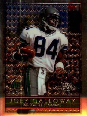 Joey Galloway #17 Football Cards 1996 Topps Chrome