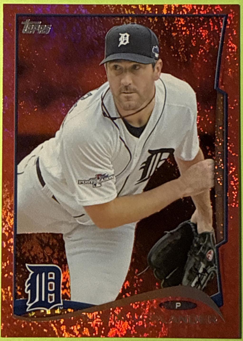 Justin Verlander [Red Hot Foil] #450
