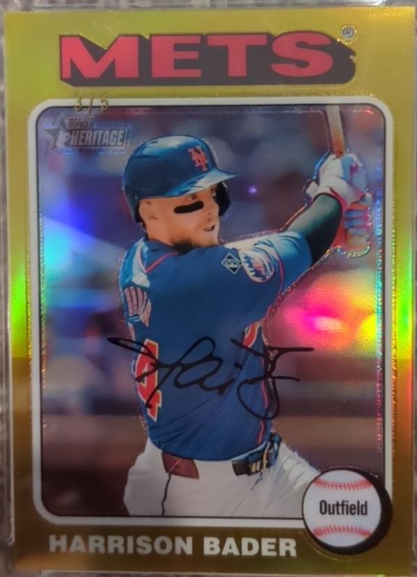 Harrison Bader [Gold Chrome] #569