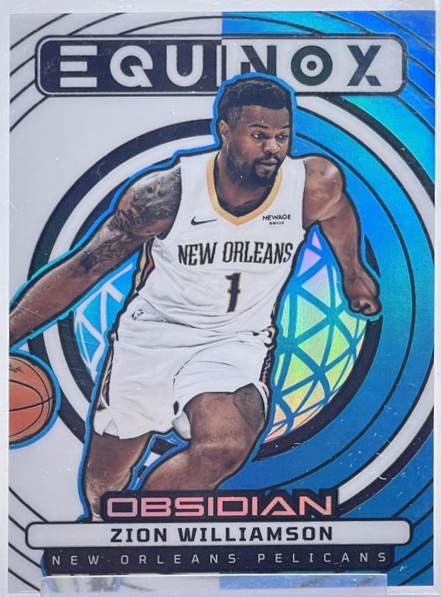Zion Williamson [Electric Etch Blue Flood] #11