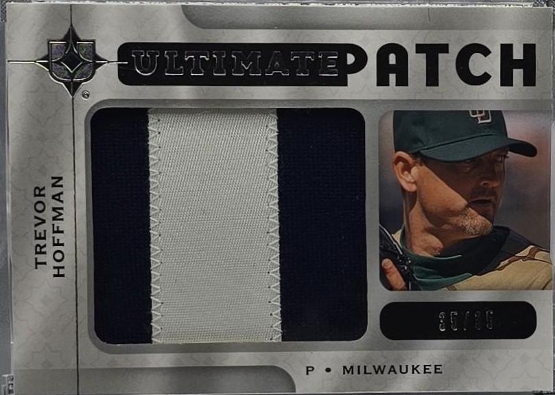 Trevor Hoffman #UP-HO Baseball Cards 2009 Ultimate Collection Patch