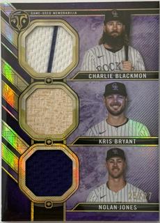 Charlie Blackmon / Kris Bryant / Nolan Jones