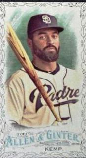 Matt Kemp [Mini Black Border] #136