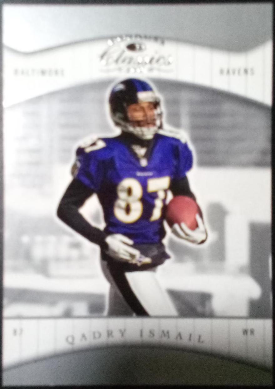Qadry Ismail #8 Football Cards 2001 Panini Donruss Classics