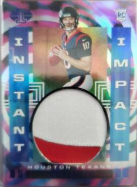 Davis Mills #II-DM Football Cards 2021 Panini Illusions Instant Impact