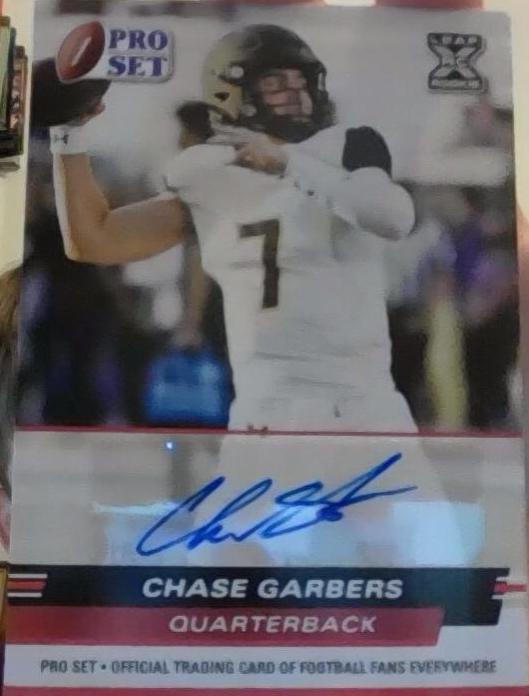 Chase Garbers #PSA-CG1 Football Cards 2022 Leaf Draft Autographs