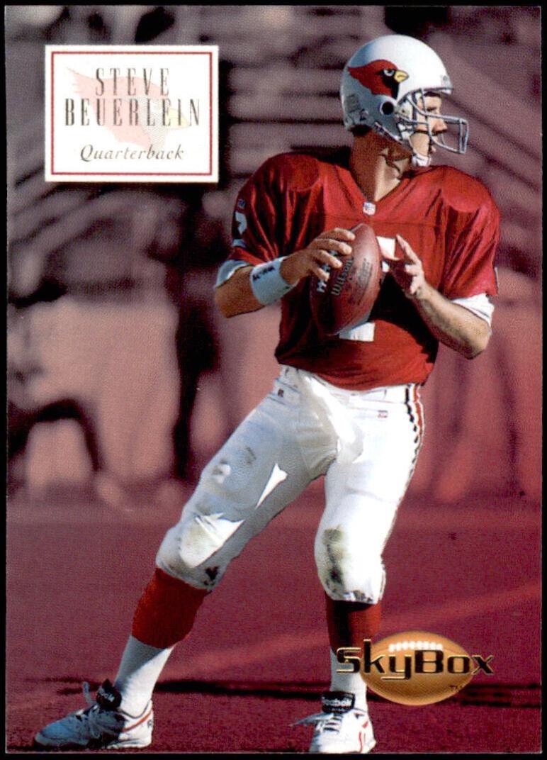 Steve Beuerlein #1 Football Cards 1994 Skybox Premium