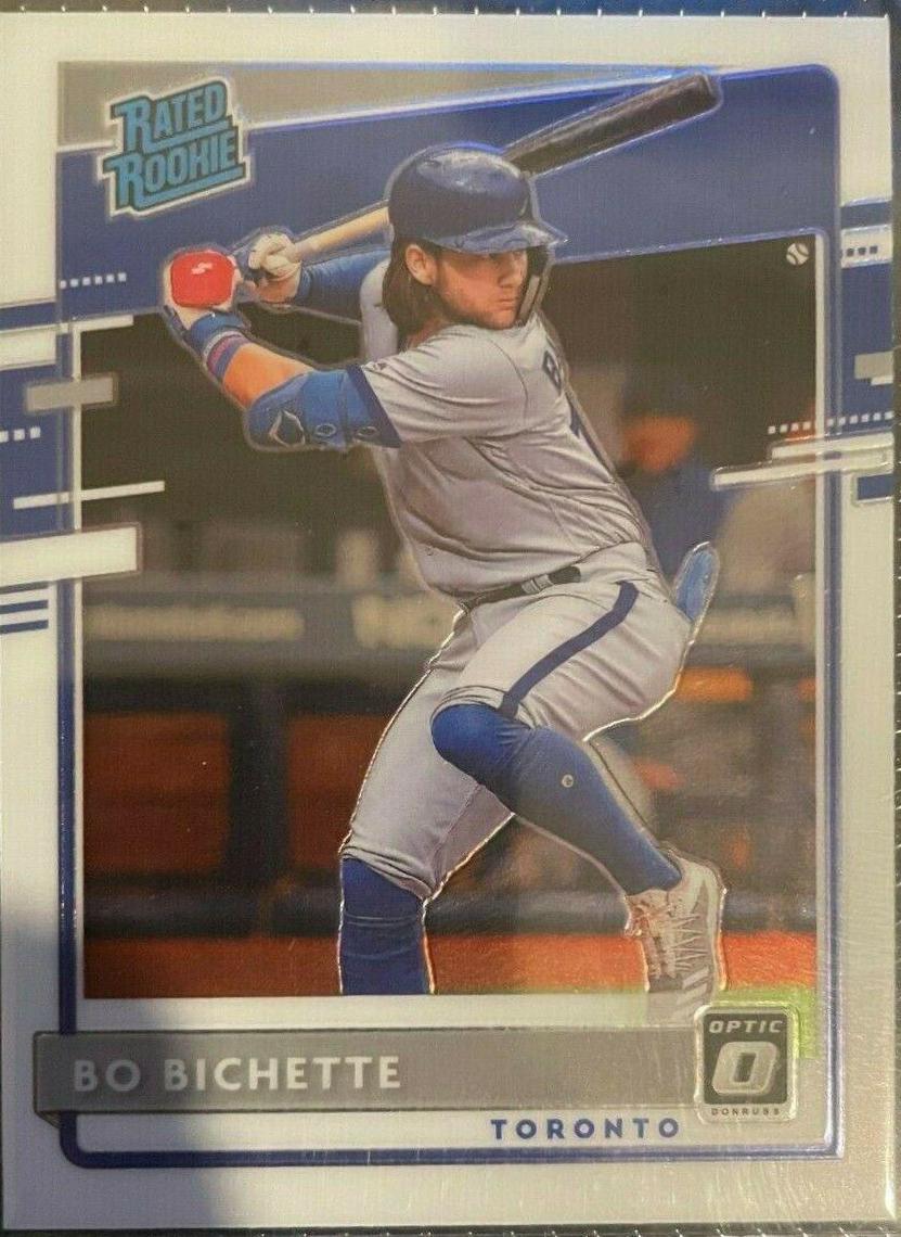 Bo Bichette #37 Baseball Cards 2020 Panini Donruss Optic