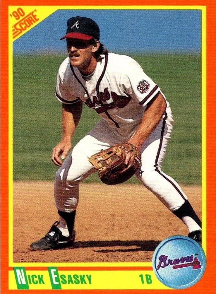 Nick Esacky #3T Baseball Cards 1990 Score Traded