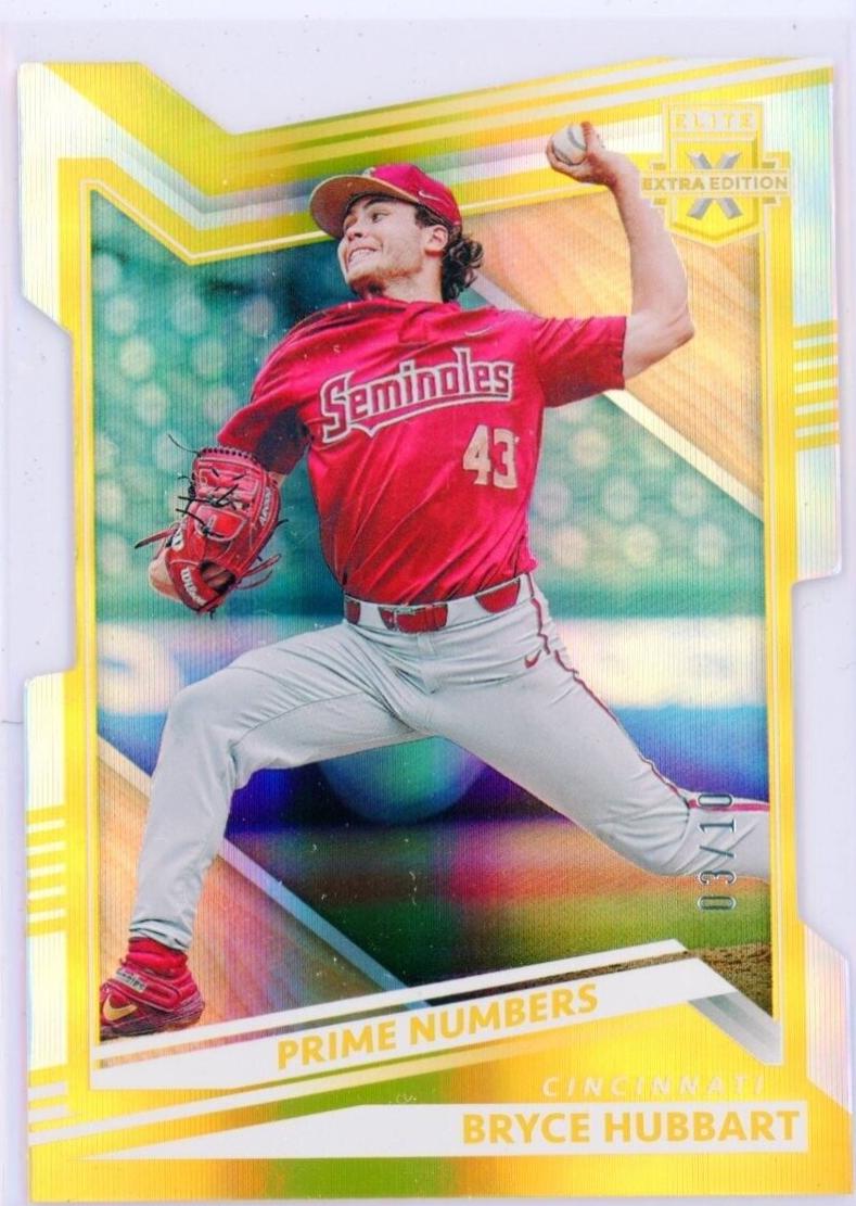 Bryce Hubbart [Prime Numbers Gold Die Cut] #94 Prices | 2022 Panini ...