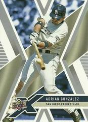 Adrian Gonzalez #80 Baseball Cards 2008 Upper Deck X Prices