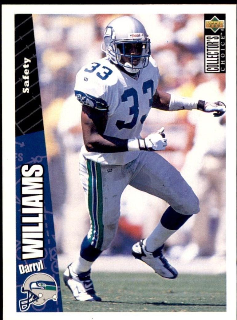 Darryl Williams #U121 Football Cards 1996 Collector's Choice Update