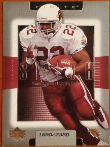 Emmitt Smith #22 Football Cards 2003 Upper Deck Finite