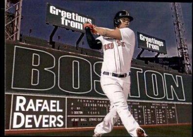 Rafael Devers #PC-4 Baseball Cards 2022 Topps Archives Postcards