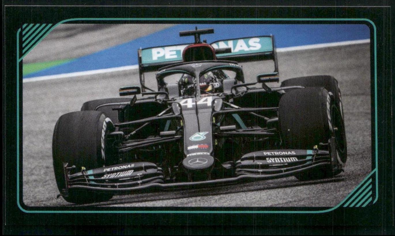 Lewis Hamilton #6 Racing Cards 2020 Topps Formula 1 Stickers