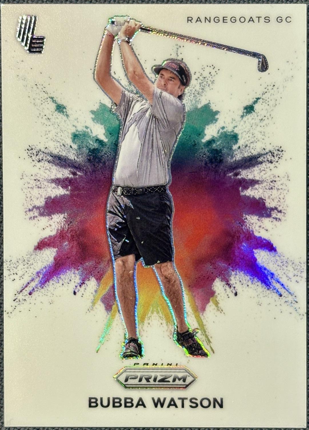 Bubba Watson #1 Golf Cards 2024 Panini Prizm LIV Color Blast