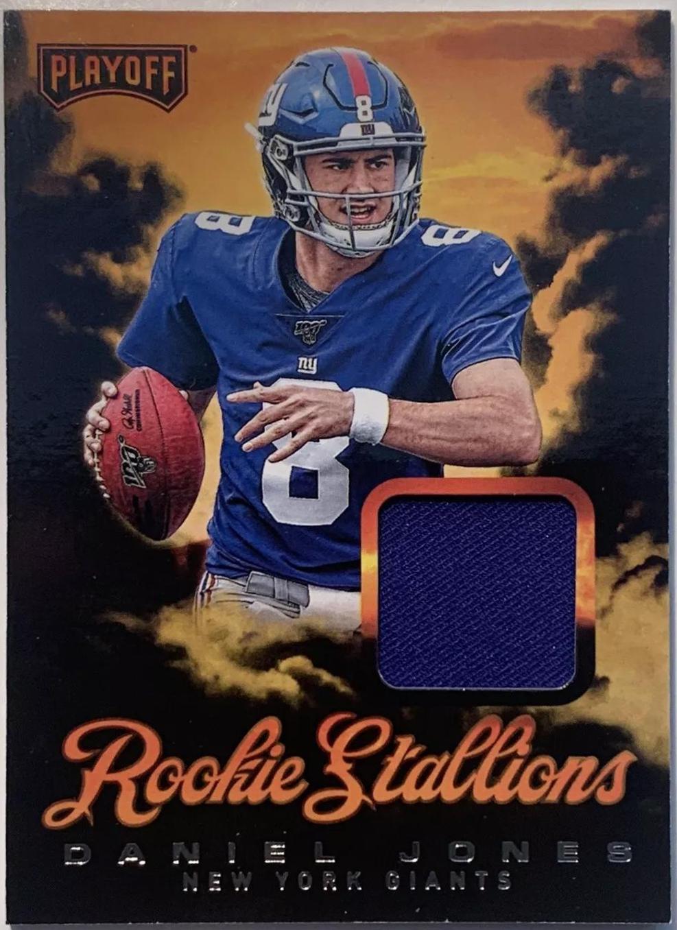 Daniel Jones #RS-2 Football Cards 2019 Panini Playoff Rookie Stallions