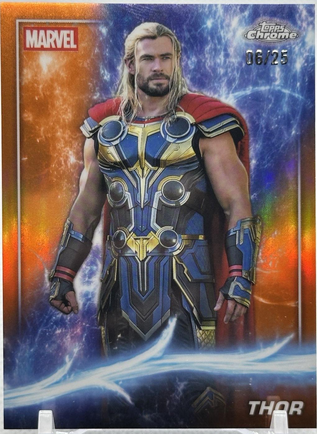 Thor [Orange] #134 Prices | Marvel 2025 Topps Chrome Studios | Marvel Cards
