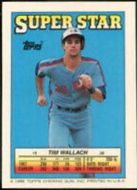 Tim Wallach, Floyd Youmans, Bo Jackson Baseball Cards 1988 Topps Stickercard
