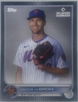 Jacob deGrom #16 Baseball Cards 2022 Topps x MLB Player Exclusive