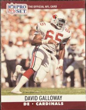 David Galloway #614 Football Cards 1990 Pro Set