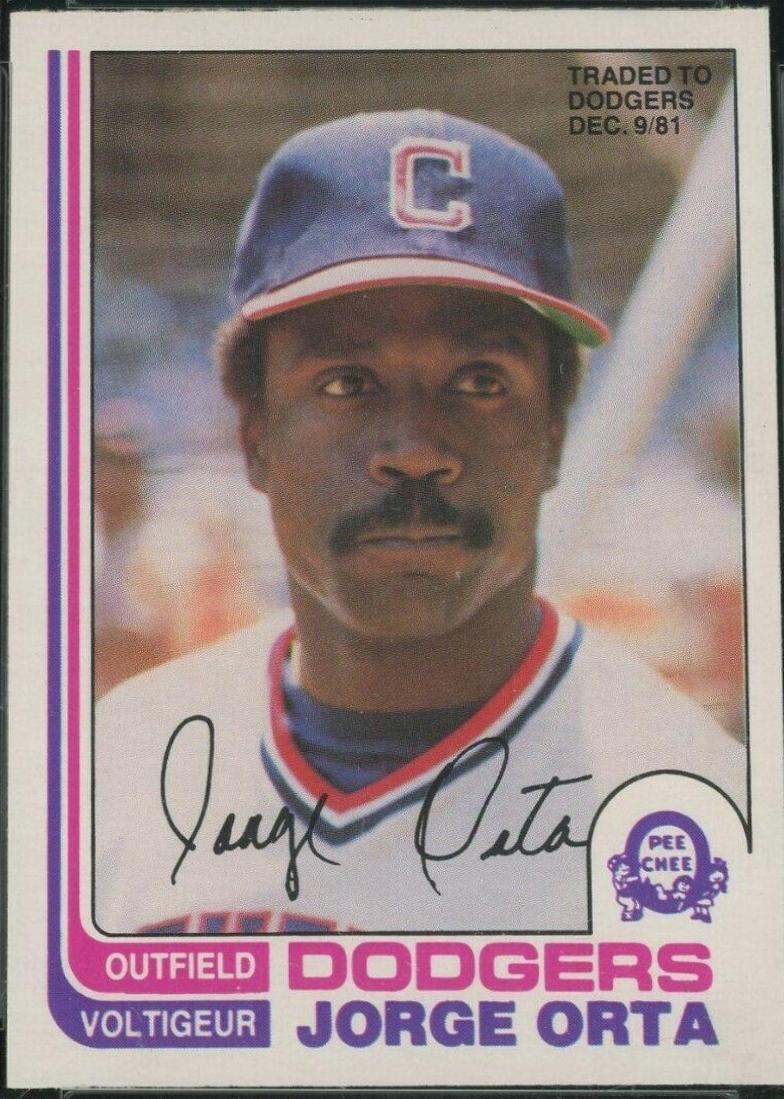 Jorge Orta #26 Baseball Cards 1982 O Pee Chee