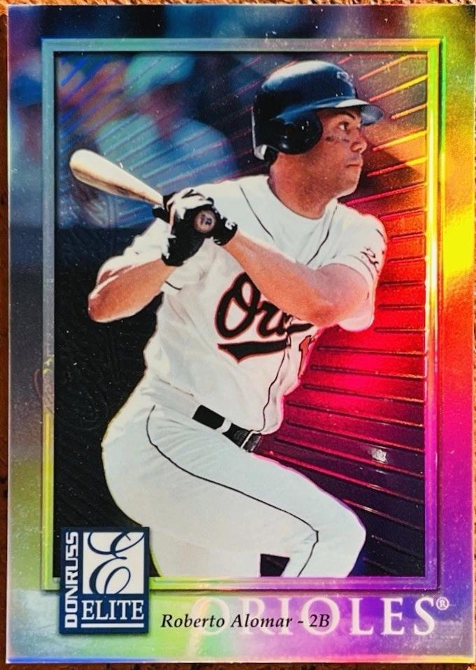 Roberto Alomar #434 1998 Donruss Collections Baseball Donruss Elite Collections