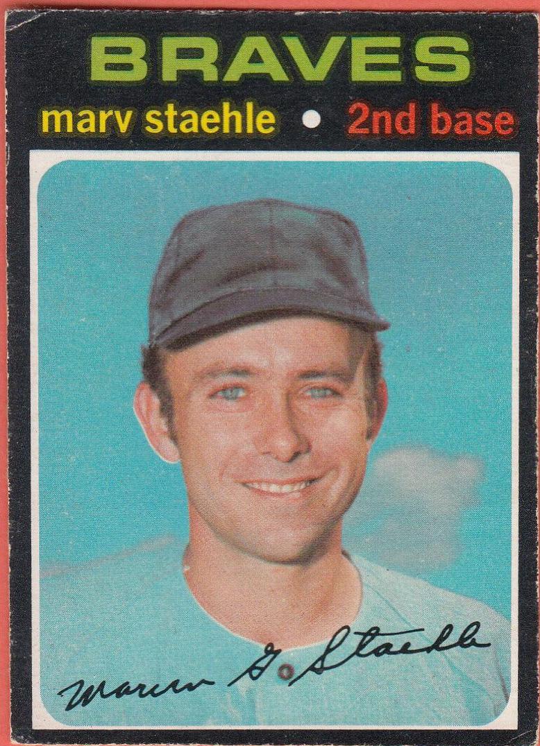 Marv Staehle #663 1971 O-Pee-Chee Baseball