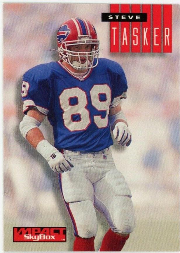 Steve Tasker #31 Football Cards 1994 Skybox Impact