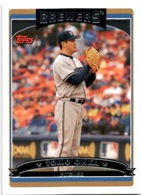 Tomo Ohka #53 Baseball Cards 2006 Topps