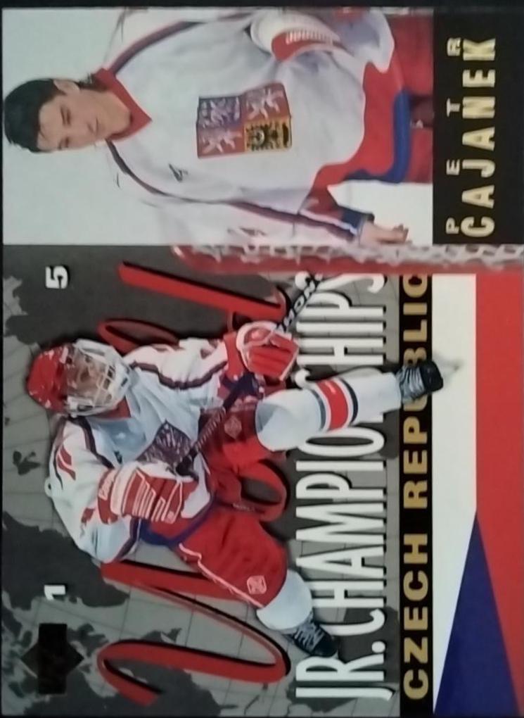Petr Cajanek #507 Hockey Cards 1995 Upper Deck World Junior Trn Al