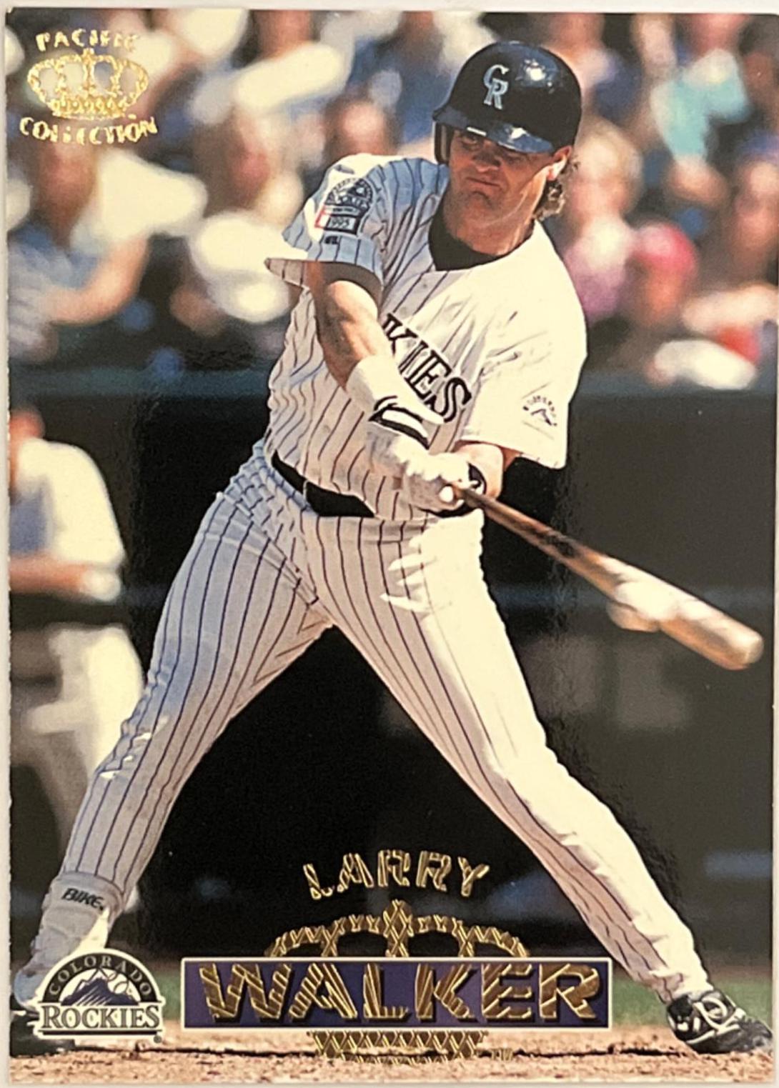 Larry Walker #65 Baseball Cards 1996 Pacific Crown Collection