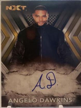 Angelo Dawkins #RA-AD Wrestling Cards 2017 Topps WWE NXT Autographs